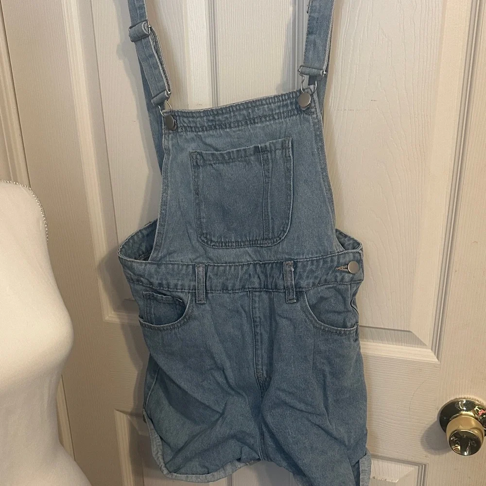 Dazy Denim Overalls - Picture 2 of 11